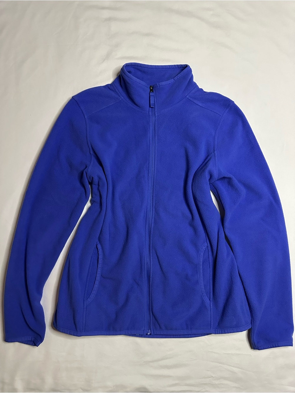 L.L. Bean Women’s Blue Full-Zip Fleece Jacket